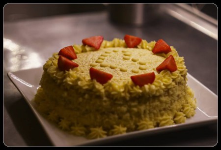 Epres fehércsokoládés torta